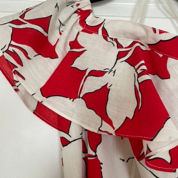 Elevenses Red & White Floral Jumpsuit - Picture 2 of 10